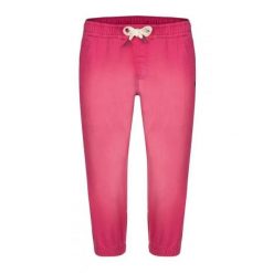 Damskie spodnie 3/4 Loap Decilla Pink. Czerwone spodnie dresowe damskie Givova, na lato, bez wzorów, z bawełny, sportowe, trekkingowe. Za 61.81 zł.