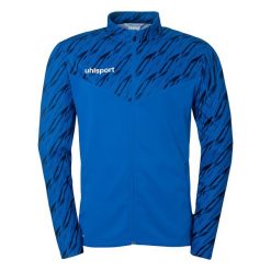 Kurtka z dresu Uhlsport Progressive 28 Poly. Czarne kurtki męskie Uhlsport, bez wzorów, z dresówki, sportowe, bez kaptura. Za 171.00 zł.