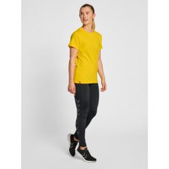 Koszulka damska Hummel Red Heavy. Szare bluzki damskie Hummel, s, bez wzorów, z bawełny, sportowe, bez kołnierzyka, bez ramiączek. Za 114.50 zł.