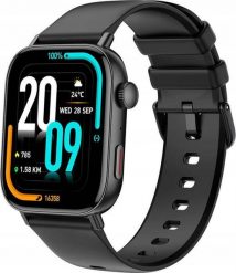 Smartwatch Colmi Smartwatch Colmi C8 Max (Czarny). Czarne zegarki smartwatch Colmi, bez wzorów. Za 99.00 zł.