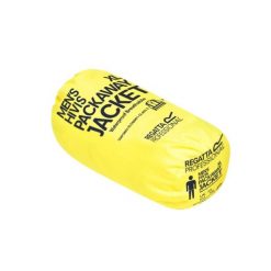 Kurtka Odblaskowa Unisex Dla Dorosłych HiVis Łatwe Pakowanie. Żółte kurtki męskie Regatta, l, bez wzorów, z materiału, z kapturem. Za 298.99 zł.