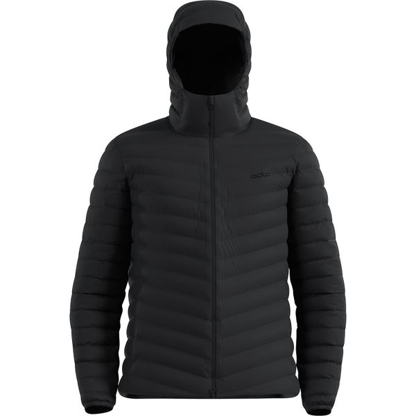 Kurtka puchowa Odlo Jacket insulated X-ALP PACKABLE DOWN. Czarne kurtki męskie ODLO, bez wzorów, z puchu, sportowe, bez kaptura. Za 1,169.99 zł.