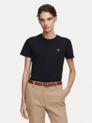 Beverly Hills Polo Club T-Shirt P-SS26W-TS516523 Granatowy Regular Fit. Niebieskie t-shirty damskie Beverly Hills Polo Club, xs, bez wzorów, z bawełny, bez kołnierzyka, bez ramiączek. Za 139.99 zł.