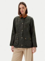 Barbour Kurtka przejściowa Beadnell Wax LWX0827OL51 Zielony Regular Fit. Zielone kurtki damskie Barbour, bez wzorów, z bawełny, bez kaptura. Za 1,269.00 zł.