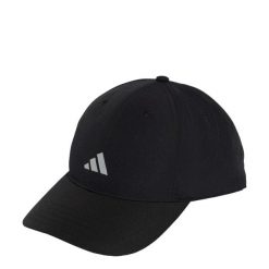 Czapka Z Daszkiem Running Essential Climacool 6 Panel. Czarne czapki damskie Adidas, bez wzorów, sportowe. Za 109.00 zł.