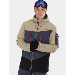 Kurtka Narciarska Męska Fundango Privet Allmtn. Brązowe kurtki sportowe męskie FUNDANGO, na zimę, m, bez wzorów, bez kaptura, narciarskie. Za 759.90 zł.