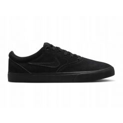 Buty na co dzień Męskie Nike Charge Suede Trampki. Czarne trampki męskie Nike, bez wzorów, bez zapięcia. Za 329.00 zł.