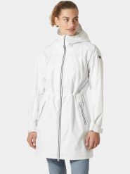 Płaszcz Przeciwdeszczowy Damski Helly Hansen W Westport. Białe płaszcze damskie Helly Hansen, xs, bez wzorów, z materiału, bez kołnierzyka, bez kaptura. Za 839.00 zł.