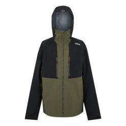 Kurtka turystyczna 3 w 1 Regatta Sacramento. Zielone kurtki męskie Regatta, bez wzorów, z puchu, sportowe, bez kaptura. Za 259.99 zł.