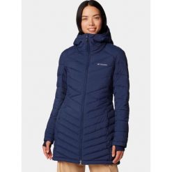 Kurtka Zimowa Damska Columbia Joy Peak II Mid. Niebieskie kurtki sportowe damskie Columbia, na zimę, xs, bez wzorów, bez ramiączek, bez kaptura, trekkingowe. Za 769.00 zł.