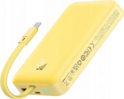 Powerbank Baseus Baseus Magnetic Mini MagSafe 10000mAh 30W żółty. Żółte powerbanki Baseus. Za 149.78 zł.