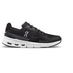 Buty do biegania damskie On Cloudrift. Czarne obuwie sportowe damskie On, bez wzorów, z materiału, bez zapięcia, do biegania. Za 833.00 zł.