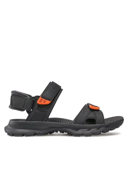Merrell Sandały Cedrus Convert 3 J036173 Czarny. Czarne buty sportowe męskie Merrell, bez wzorów, ze skóry, bez zapięcia. Za 269.99 zł.
