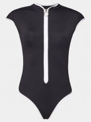 Seafolly Strój kąpielowy Beach Bound 60290 Czarny. Czarne stroje kąpielowe damskie Seafolly, bez wzorów, z syntetyku. Za 399.99 zł.