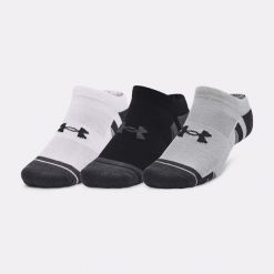 Skarpety Under Armour UA Performance Tech 3-Pack No Show. Białe skarpetki damskie Under Armour, bez wzorów. Za 54.99 zł.