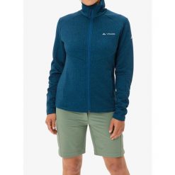 Bluza polarowa damska Vaude Skomer Hiking SC Jacket. Brązowe bluzy damskie Vaude, s, bez wzorów, z polaru, bez ramiączek, bez kaptura. Za 350.99 zł.