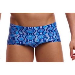 Kąpielówki Funky Trunks Blue Viper - trunki męskie. Niebieskie kąpielówki męskie Funky Trunks, m, bez wzorów. Za 159.00 zł.