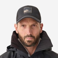 Czapka wędkarska z daszkiem Caperlan 900 wodoodporna. Brązowe czapki damskie CAPERLAN, bez wzorów, z tkaniny, sportowe. Za 49.99 zł.