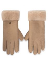 EMU Australia Rękawiczki Apollo Bay Gloves Beżowy. Brązowe rękawiczki damskie Emu Australia, bez wzorów, ze skóry. Za 514.99 zł.