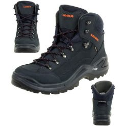 Buty trekkingowe męskie Lowa Renegade Gtx. Brązowe trekkingi męskie Lowa, na zimę, z gore-texu, za kostkę, bez zapięcia. Za 802.49 zł.
