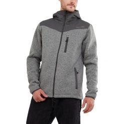 Sweter polarowy męski Fundango Ashford Insulated Fleece. Szare swetry męskie FUNDANGO, m, bez wzorów, z polaru, sportowe, bez kołnierzyka, bez ramiączek. Za 399.90 zł.