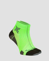 Skarpety X-Socks Run Perform Ankle. Zielone skarpety męskie X-Socks, bez wzorów, z materiału. Za 72.00 zł.