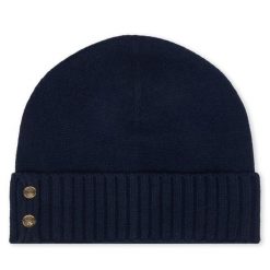Czapka LAUREN RALPH LAUREN. Niebieskie czapki damskie Lauren Ralph Lauren, na zimę, bez wzorów. Za 419.99 zł.