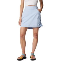Skort damski Columbia Anytime Casual. Niebieskie szorty damskie Columbia, bez wzorów, z elastanu, casualowe. W wyprzedaży za 206.00 zł.