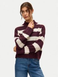 Vero Moda Sweter Inez 10331538 Fioletowy Regular Fit. Fioletowe swetry nierozpinane damskie Vero Moda, l, bez wzorów, z syntetyku, bez kołnierzyka, bez ramiączek. Za 159.99 zł.
