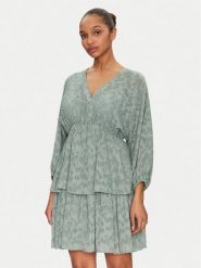YAS Sukienka koktajlowa Miri 26036644 Zielony Regular Fit. Zielone sukienki damskie YAS, bez wzorów, z syntetyku, wizytowe, bez kołnierzyka, bez ramiączek. Za 199.99 zł.