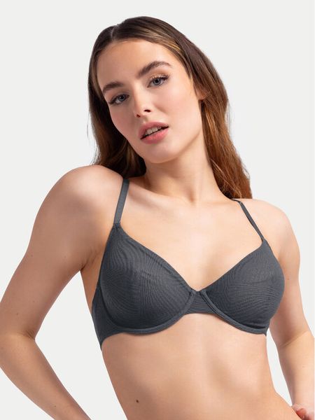 Dorina Biustonosz z fiszbiną Origins FXWB0087ME027 Szary. Szare biustonosze Dorina, bez wzorów, z syntetyku. Za 49.99 zł.