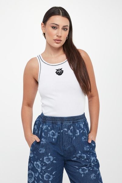 Top damski Bitetto PINKO. Topy damskie Pinko, l, bez wzorów, bez kołnierzyka, bez ramiączek. W wyprzedaży za 343.20 zł.