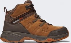 Buty trekkingowe męskie Timberland Buty Timberland Pro Switchback LT S1P BROWN. Brązowe trekkingi męskie Timberland, bez zapięcia. Za 685.29 zł.