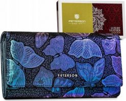 Peterson Skórzany damski portfel Peterson PTN 42122-ONBF NoSize. Portfele damskie Peterson. Za 213.29 zł.