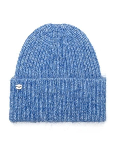 Roxy Czapka RX-W3-002-AW24 Niebieski. Niebieskie czapki damskie Roxy, na zimę, bez wzorów, z materiału. Za 59.99 zł.