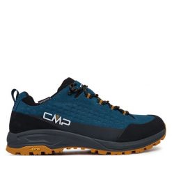 Trekkingi CMP. Brązowe buty zimowe męskie CMP, bez wzorów, bez obcasa, bez zapięcia. Za 629.99 zł.