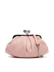 Weekend Max Mara Torebka Prati 2525516204600 Różowy. Czerwone torebki do ręki damskie Weekend Max Mara, bez wzorów, ze skóry, bez dodatków. Za 1,299.00 zł.