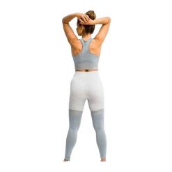 Damskie Legginsy W Paski. Fioletowe legginsy damskie Gym Hero, bez wzorów, z materiału. Za 199.99 zł.