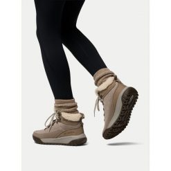 Śniegowce Columbia. Brązowe śniegowce damskie Columbia, bez zapięcia. Za 529.99 zł.