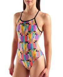 Strój Kąpielowy Damski Arena Tropical Delight Swimsuit. Czerwone stroje kąpielowe damskie ARENA, s, bez wzorów, z materiału. Za 260.99 zł.