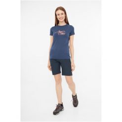 Koszulka turystyczna damska Viking Lenta Bamboo. Niebieskie koszulki sportowe damskie Viking, xs, bez wzorów, bez ramiączek. Za 129.90 zł.