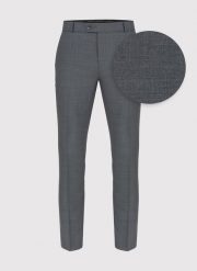 PAKO LORENTE – Szare wełniane spodnie garniturowe. Szare eleganckie spodnie męskie Pako Lorente, m, bez wzorów, z wełny, eleganckie. Za 549.99 zł.