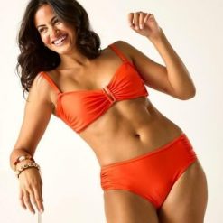 Damskie majtki bikini Aceana High Rise. Brązowe bikini Regatta, bez wzorów, z elastanu. Za 142.00 zł.