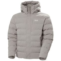 Kurtka z kapturem Helly Hansen Alby Puffy. Szare kurtki męskie Helly Hansen, m, bez wzorów, z materiału, klasyczne, z kapturem. Za 1,140.00 zł.