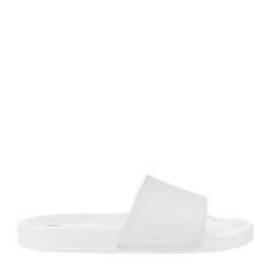 Klapki damskie COLMAR Slipper Phyton Wkładka antypoślizgowa. Białe klapki damskie Colmar, bez wzorów, bez obcasa, bez zapięcia. W wyprzedaży za 59.99 zł.