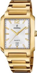 Zegarek Festina Zegarek męski Festina F20678-2 złoty. Żółte zegarki męskie Festina, bez wzorów, złote. Za 568.00 zł.