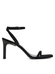 Tory Burch Sandały Pave Heeled 175463 Czarny. Czarne sandały damskie Tory Burch, bez wzorów, ze skóry, bez obcasa, na szpilce, bez zapięcia. Za 2,119.00 zł.