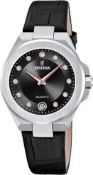 Zegarek damski Festina F20701-5 CYRKONIE czarny. Czarne zegarki damskie Festina. Za 739.81 zł.
