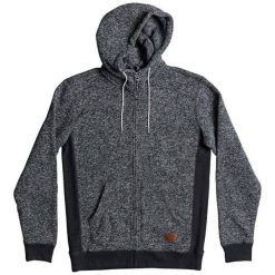 Quiksilver Kellerzip Bluza Dark Gray Heather EQYFT03661-KTFH (rozmiar S). Brązowe bluzy męskie Quiksilver, m, bez wzorów, sportowe, bez ramiączek, bez kaptura. W wyprzedaży za 207.00 zł.