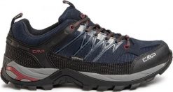 Buty trekkingowe męskie CMP Rigel Low trekking Shoe Asphalt/Syrah r. 47 (3Q54457-62BN). Buty zimowe męskie CMP, bez wzorów, bez obcasa, bez zapięcia. Za 393.49 zł.
